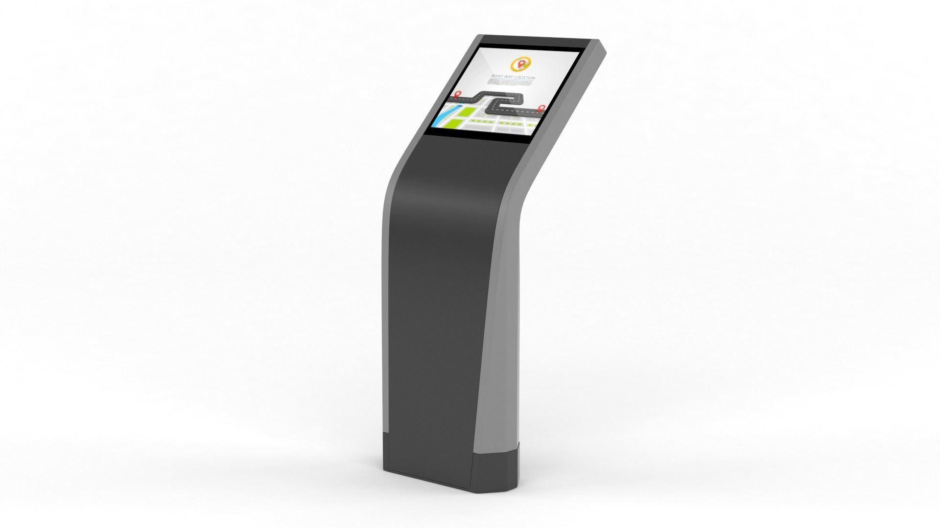 Electronic Kiosk 3D model_2