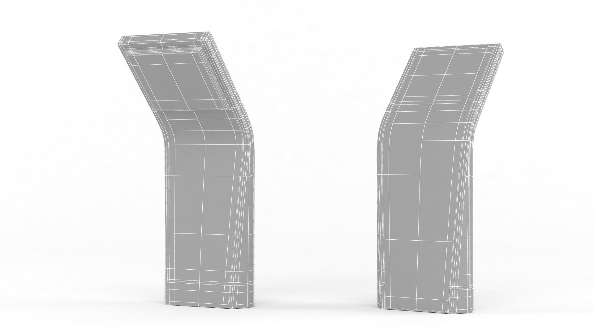 Electronic Kiosk 3D model_6