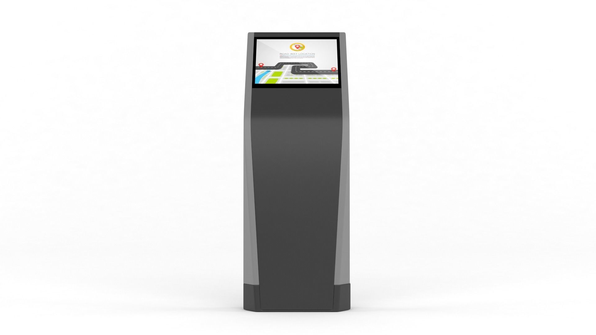 Electronic Kiosk 3D model_1