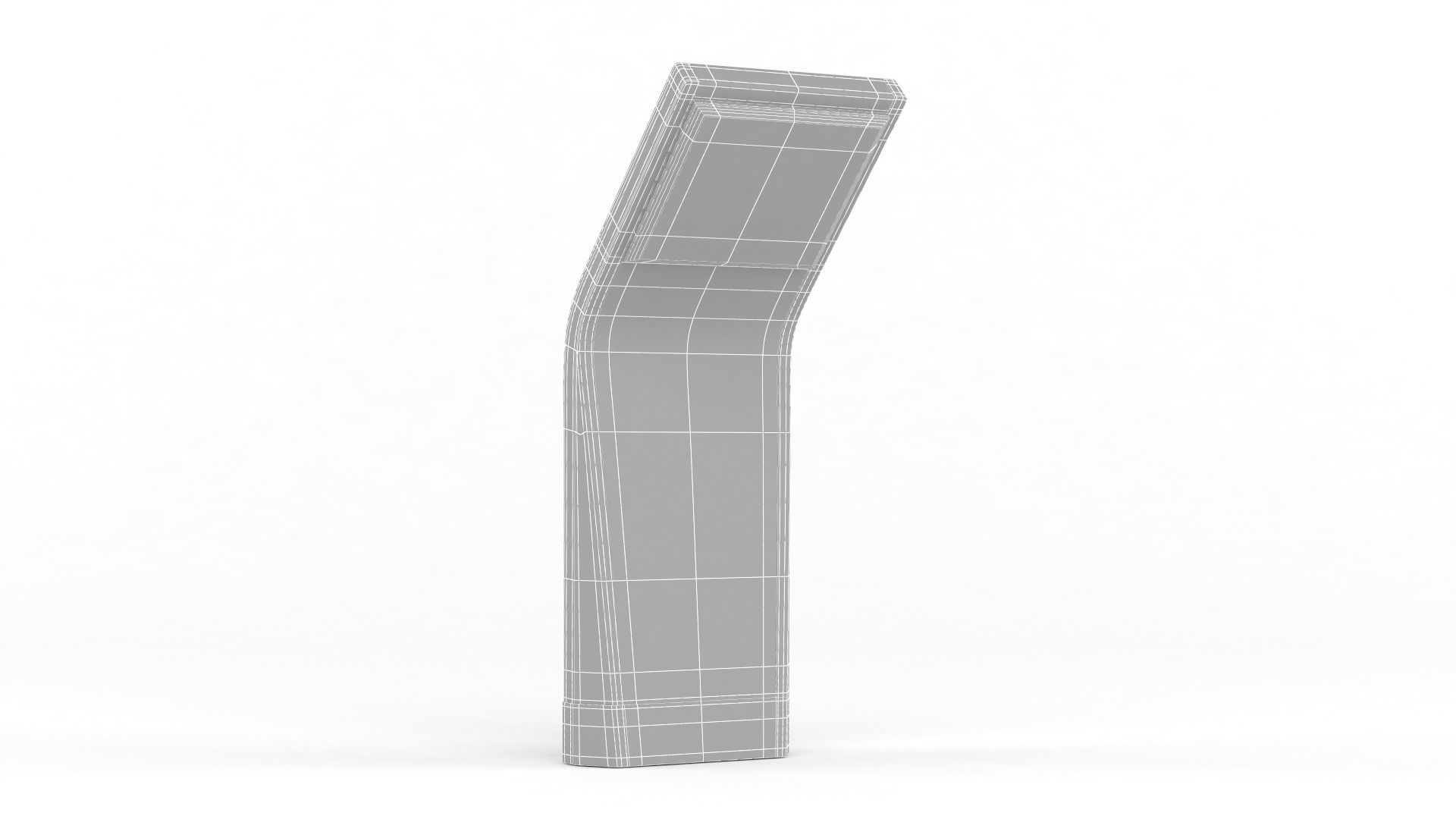 Electronic Kiosk 3D model_9