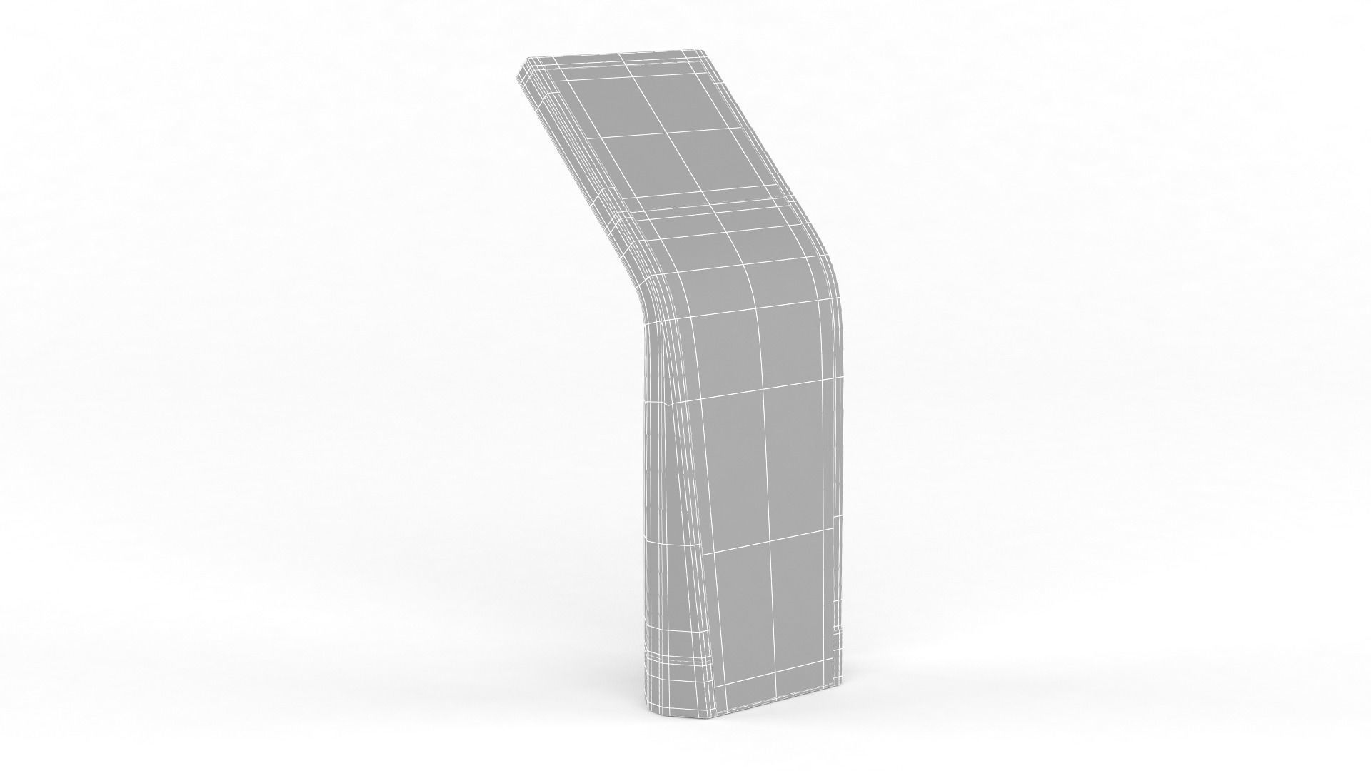 Electronic Kiosk 3D model_11