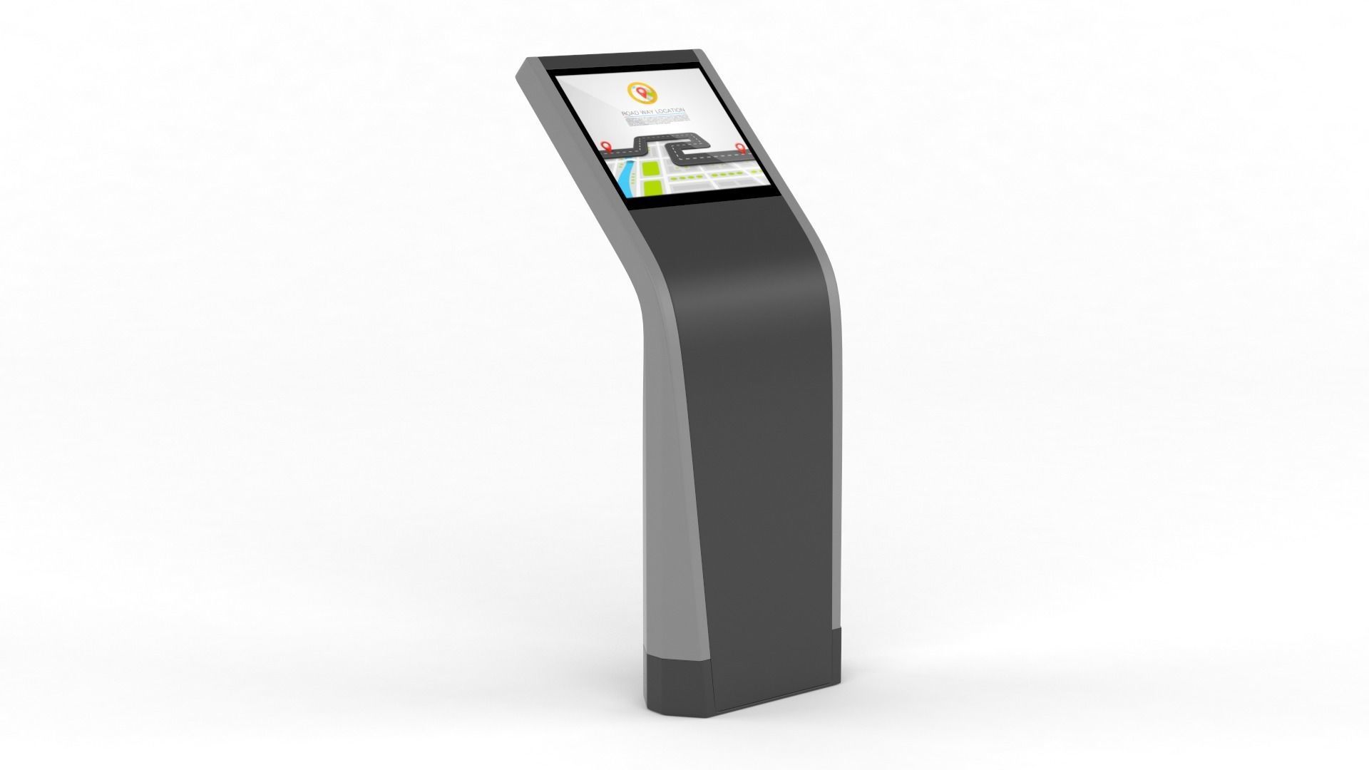 Electronic Kiosk 3D model_5