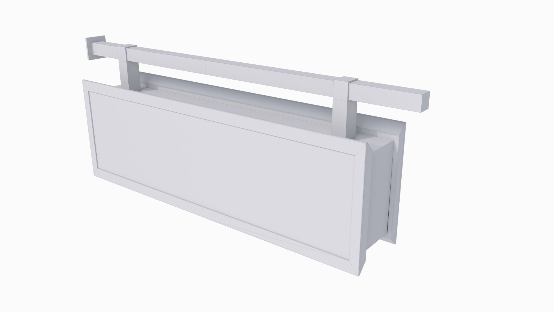 Railway Elements Pack 3D model_29