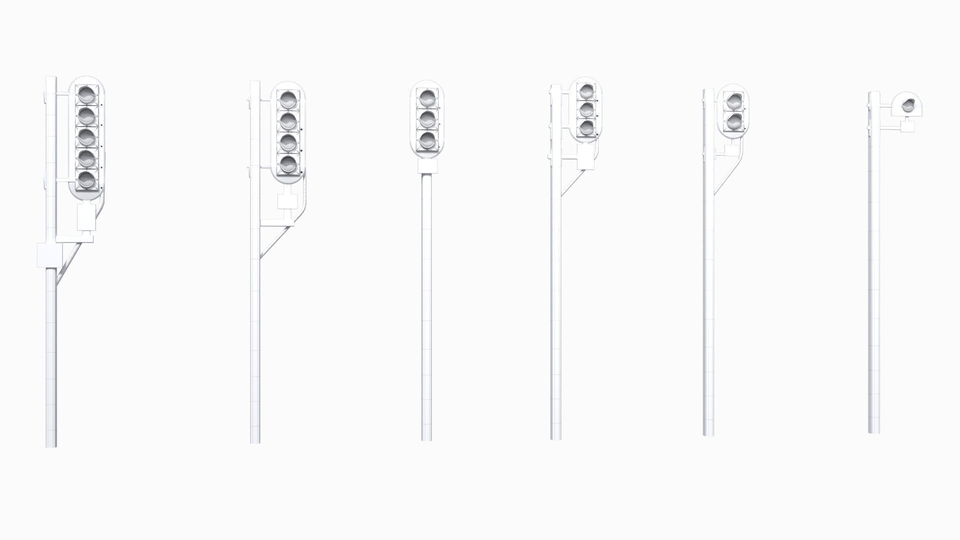 Railway Elements Pack 3D model_73