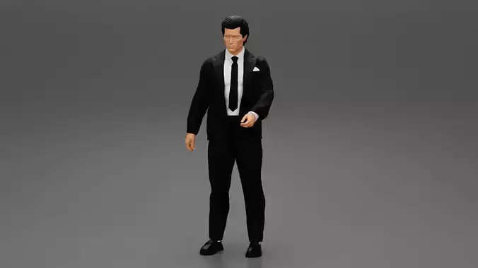 Portrait of Confident Young Businessman Wearing Suit