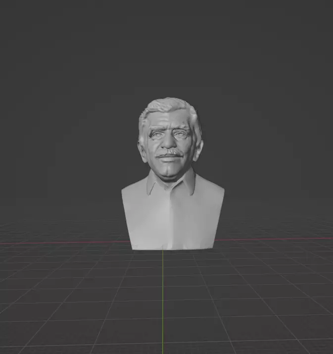 Gabriel Garcia Marquez 3D print model