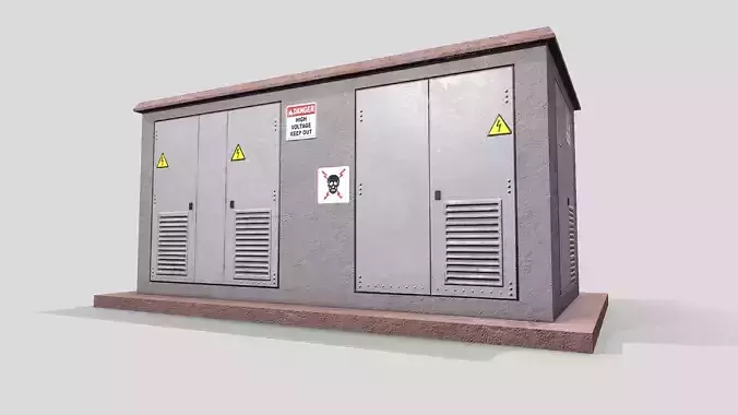 Electric Substation Transformer Building