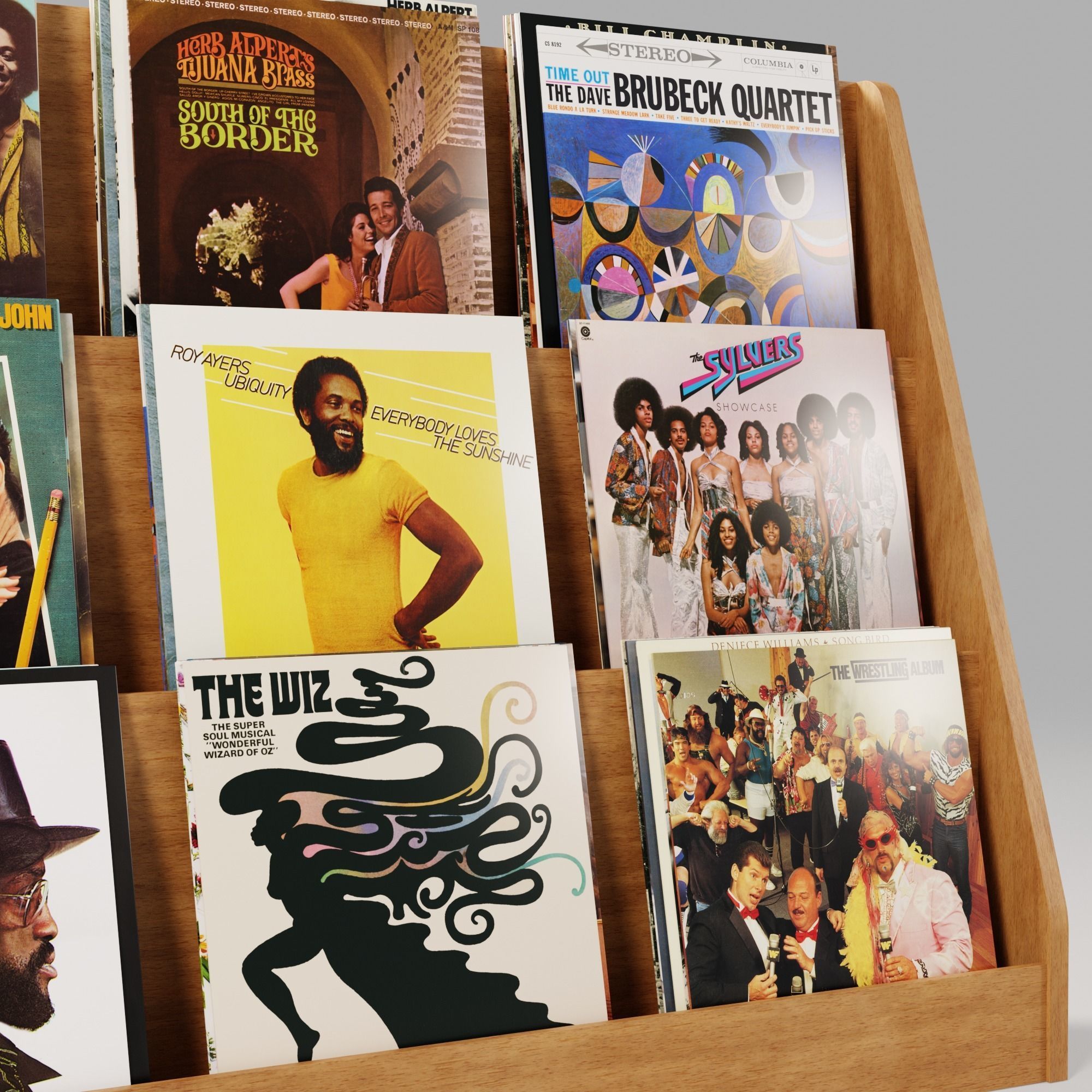 Vinyl Storage No52 3D model_5