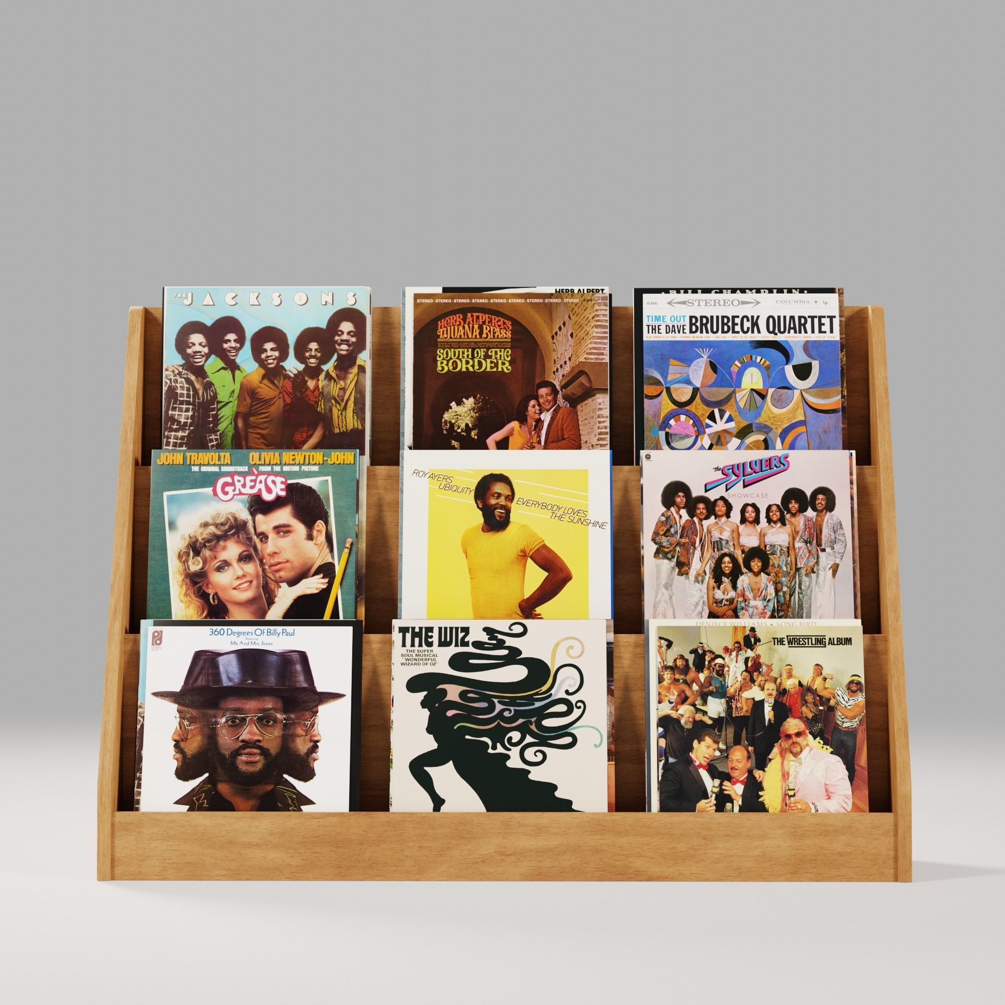 Vinyl Storage No52 3D model_2