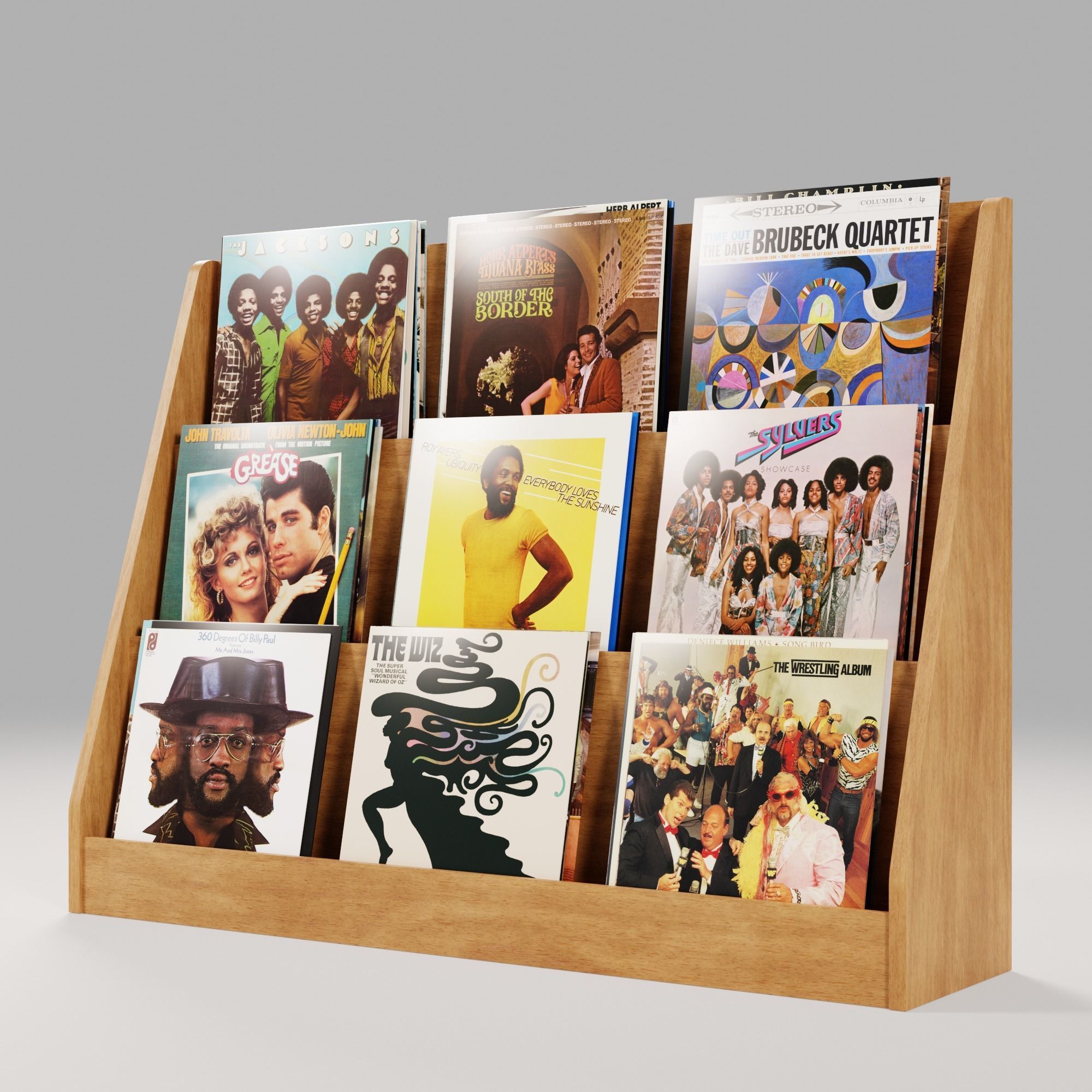 Vinyl Storage No52 3D model_1