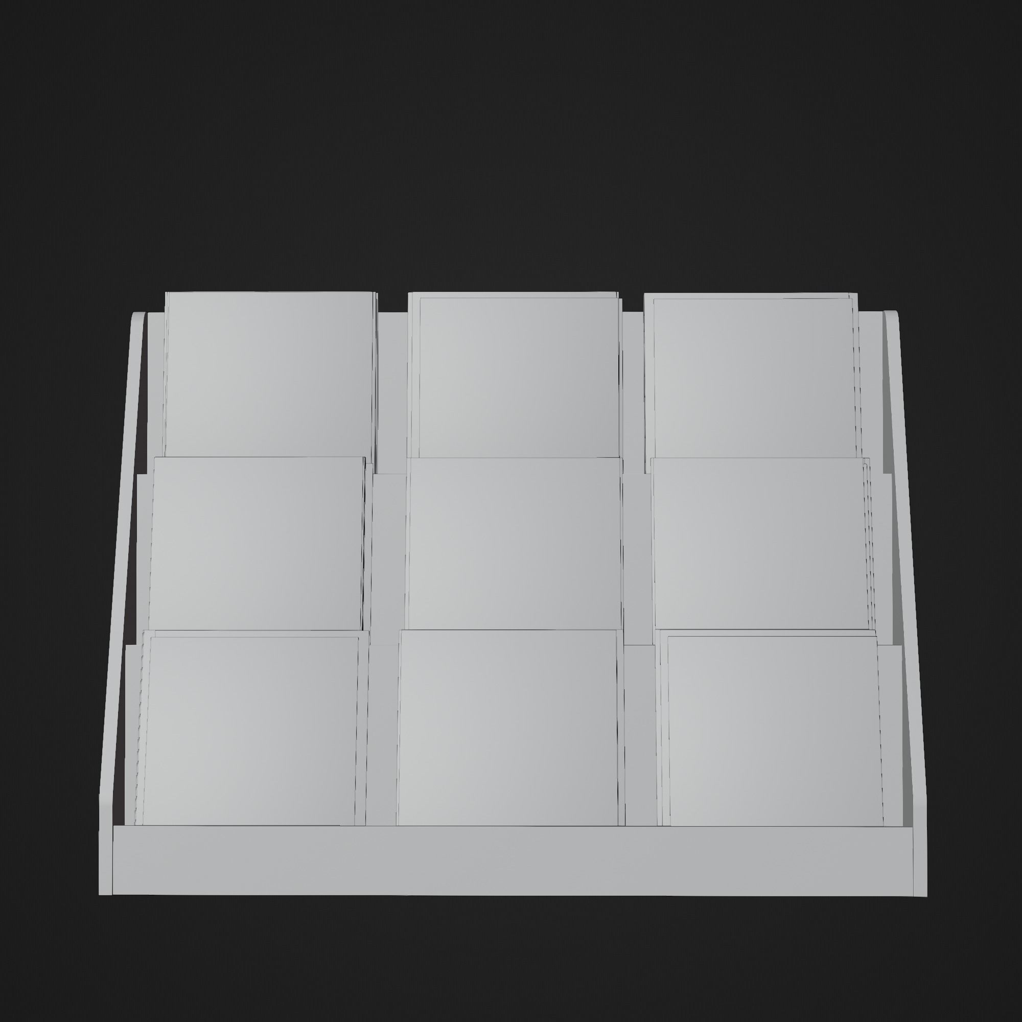 Vinyl Storage No52 3D model_15