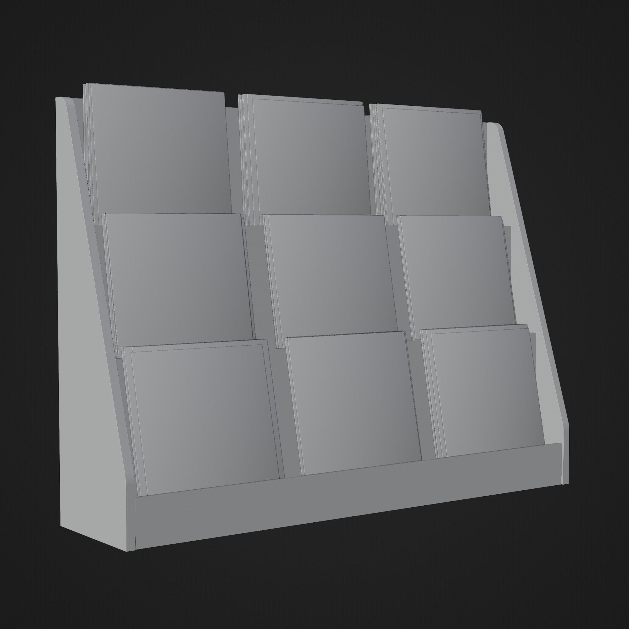 Vinyl Storage No52 3D model_14