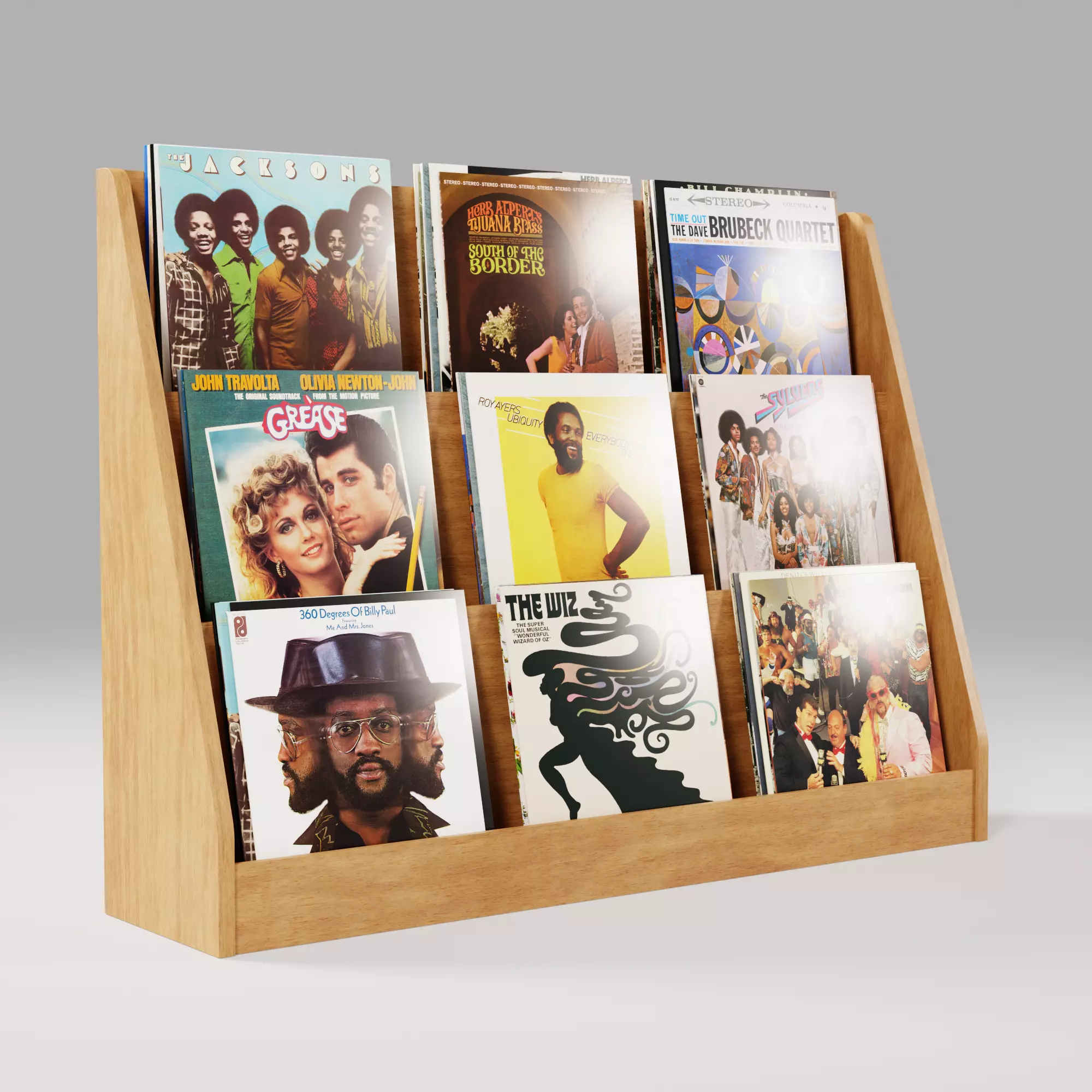 Vinyl Storage No52 3D model_0