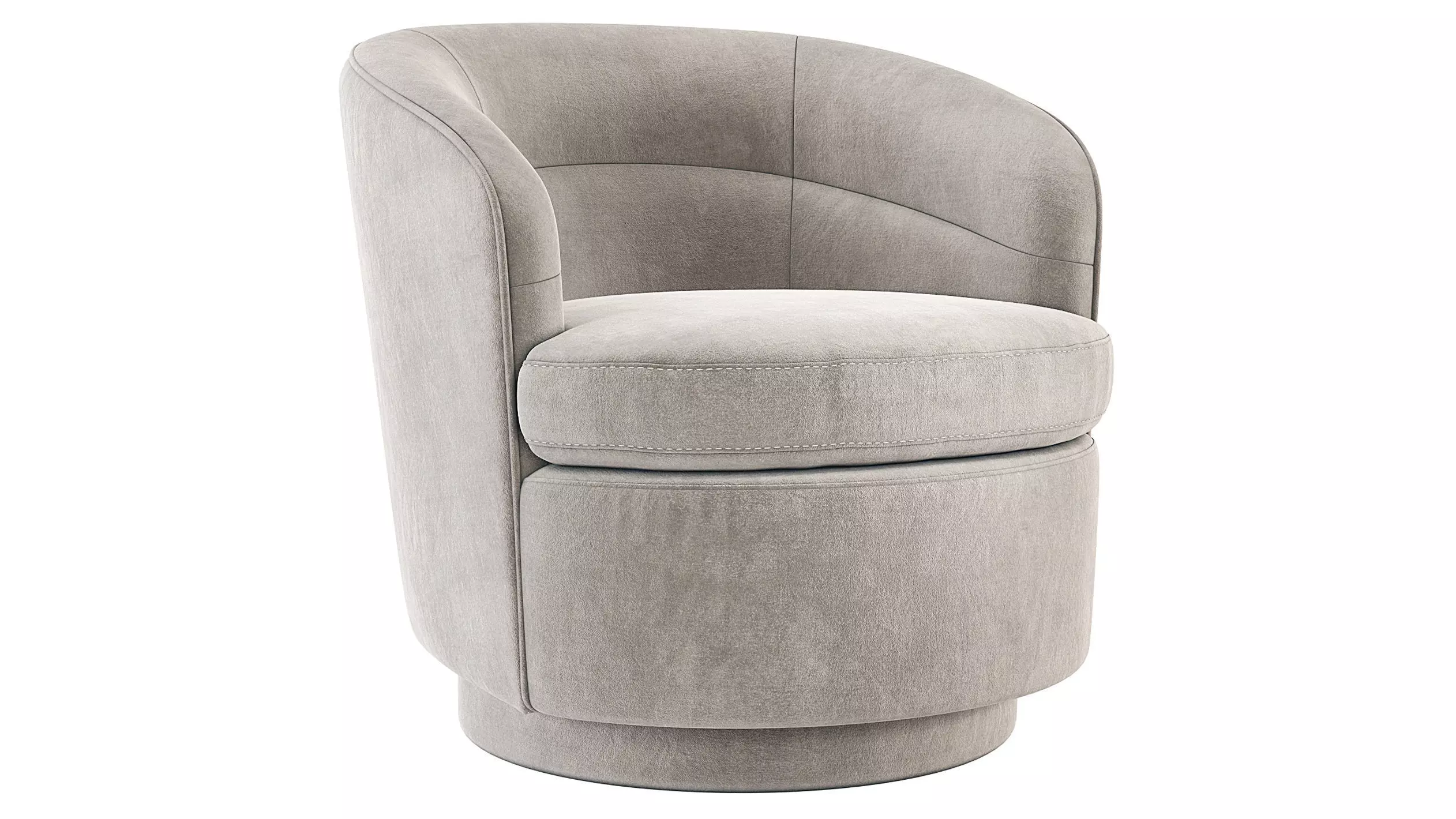West Elm Viv Swivel Chair 3D model