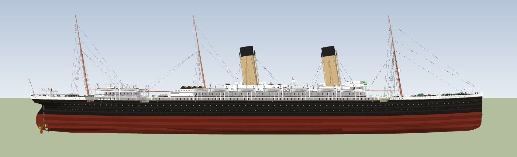 RMS Oceanic 3D model_4