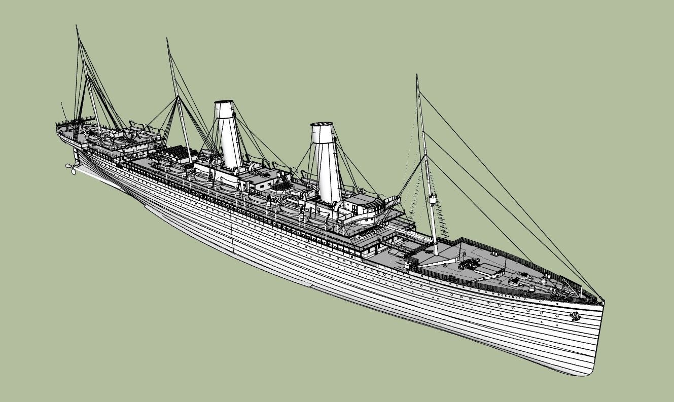 RMS Oceanic 3D model_2