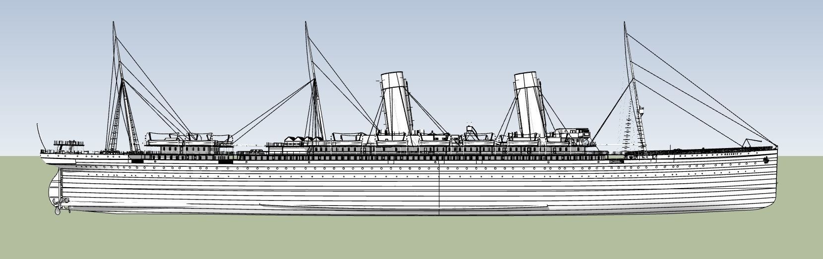 RMS Oceanic 3D model_5