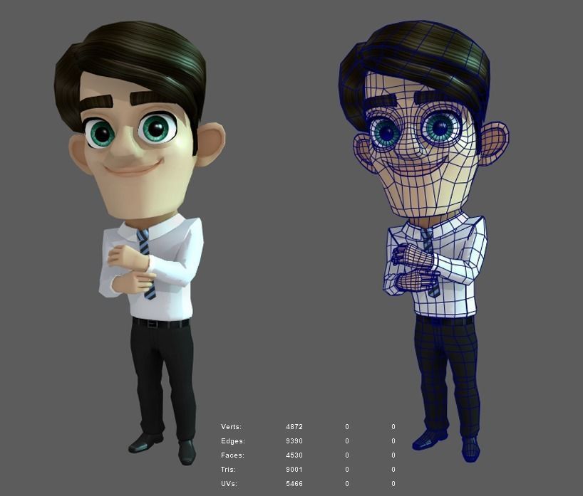 Men 01 3D model_1