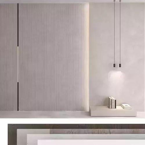 Decorative wall panel set 76