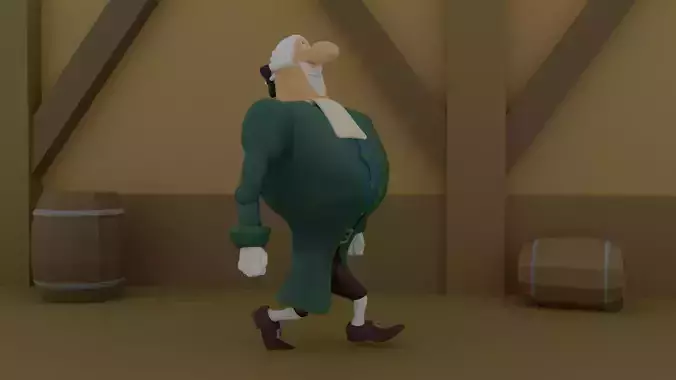 dr livesey walk Free 3D model