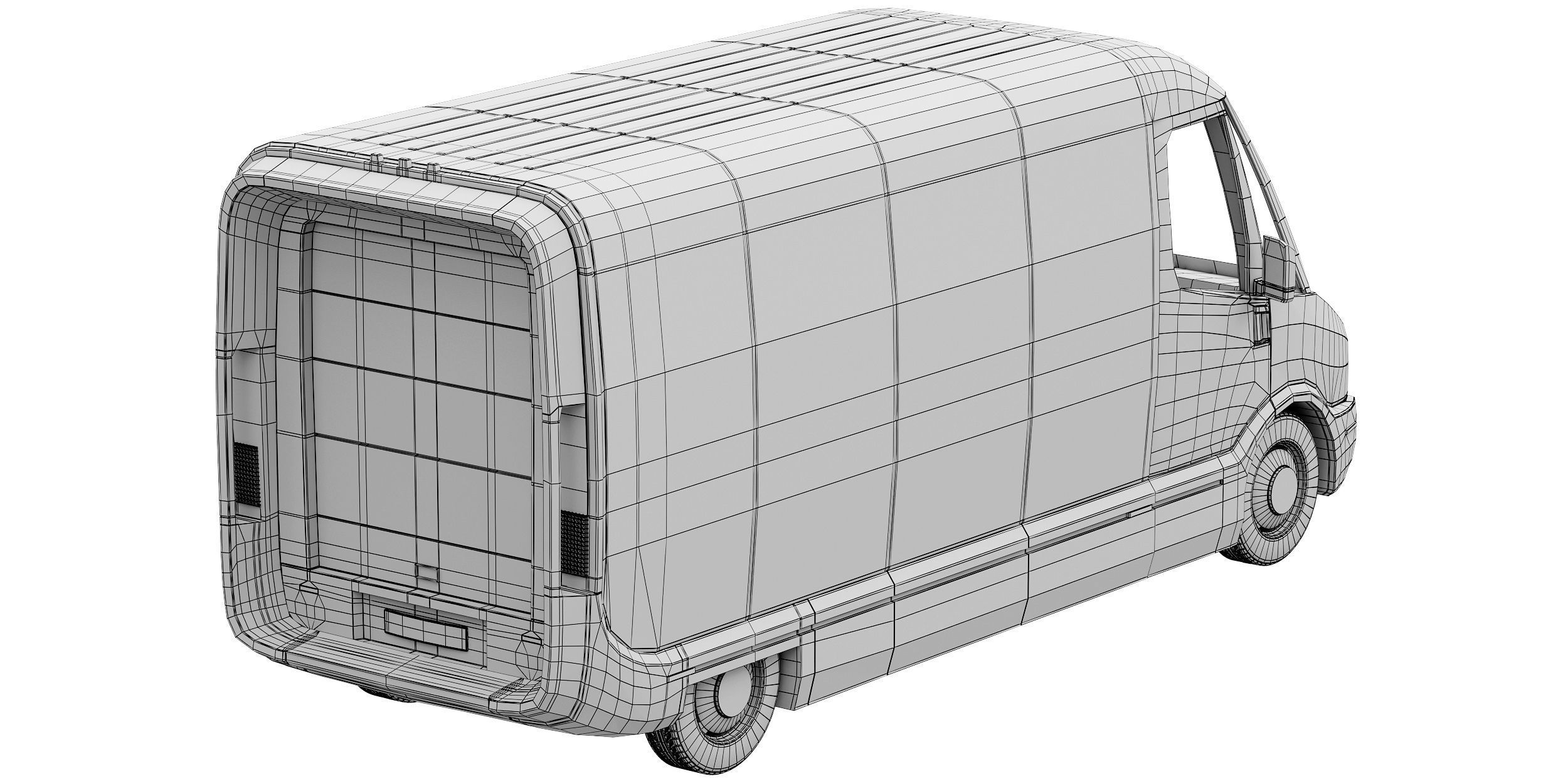 Amazon Electric Delivery Van 3D model_17
