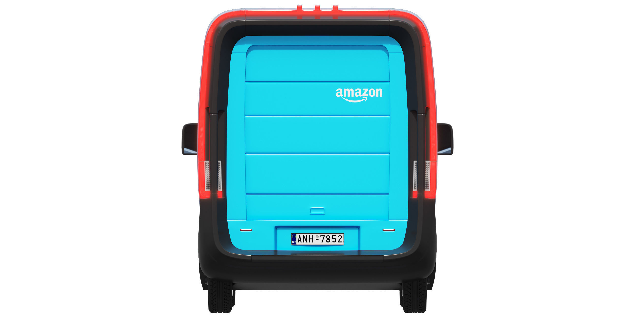 Amazon Electric Delivery Van 3D model_7
