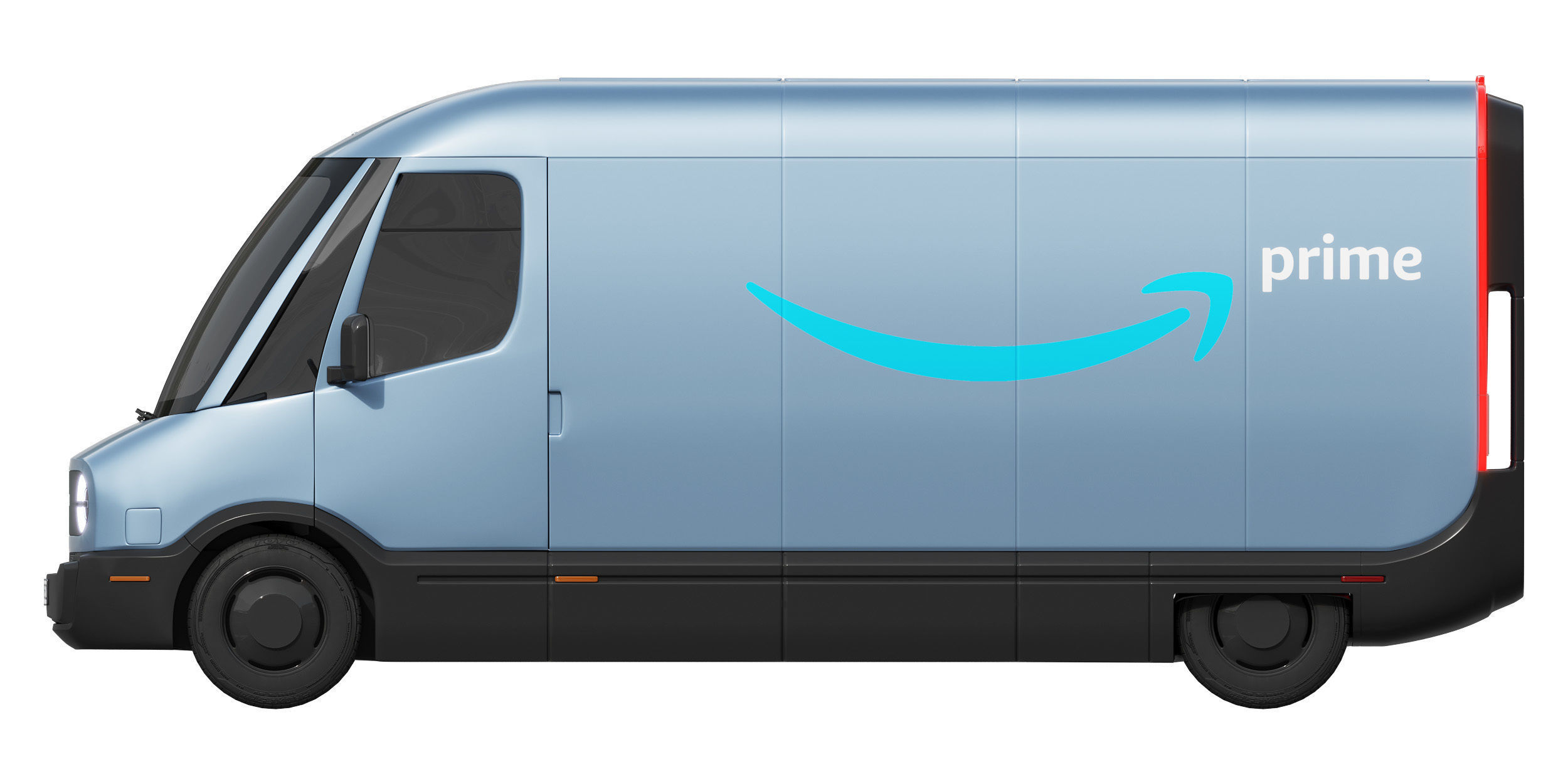 Amazon Electric Delivery Van 3D model_5
