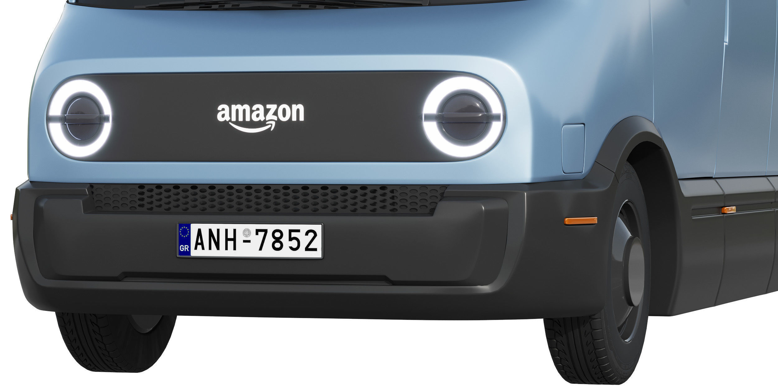 Amazon Electric Delivery Van 3D model_9
