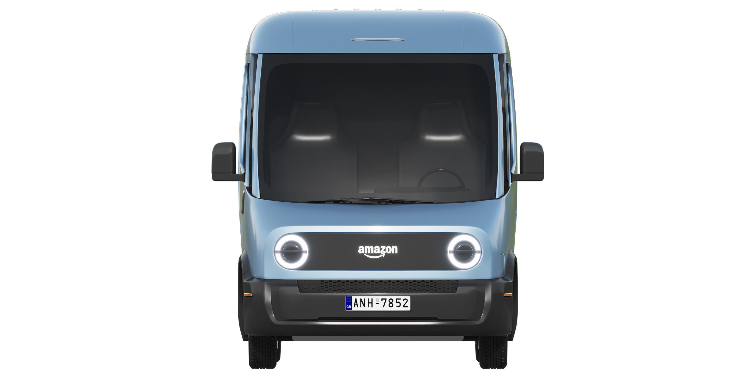 Amazon Electric Delivery Van 3D model_6