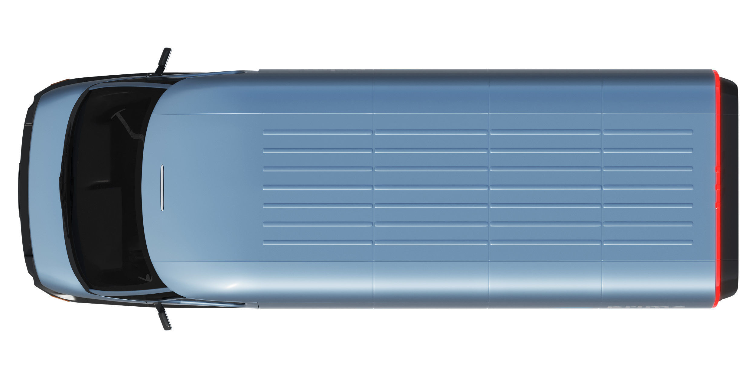 Amazon Electric Delivery Van 3D model_8