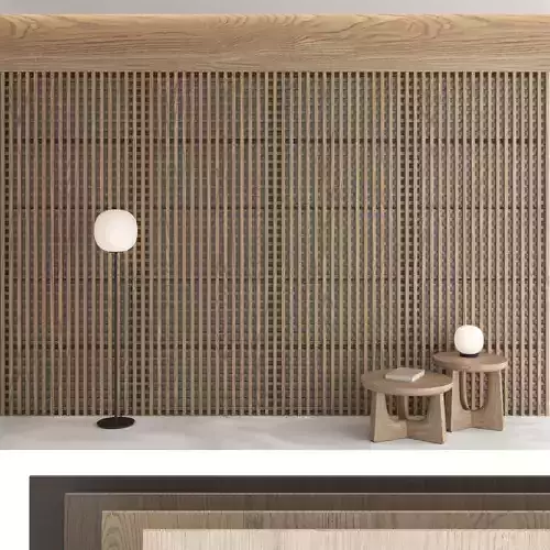 Decorative wall panel set 78