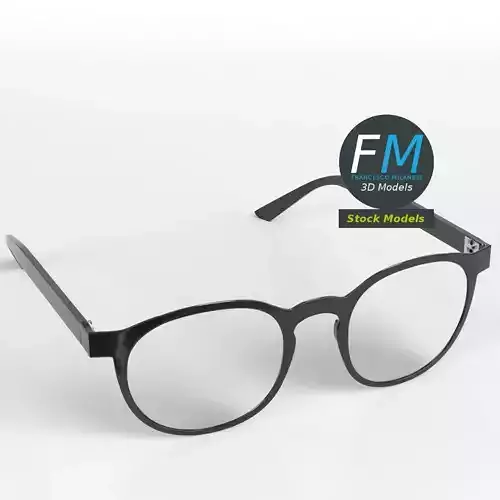 Glasses Boston 3D model