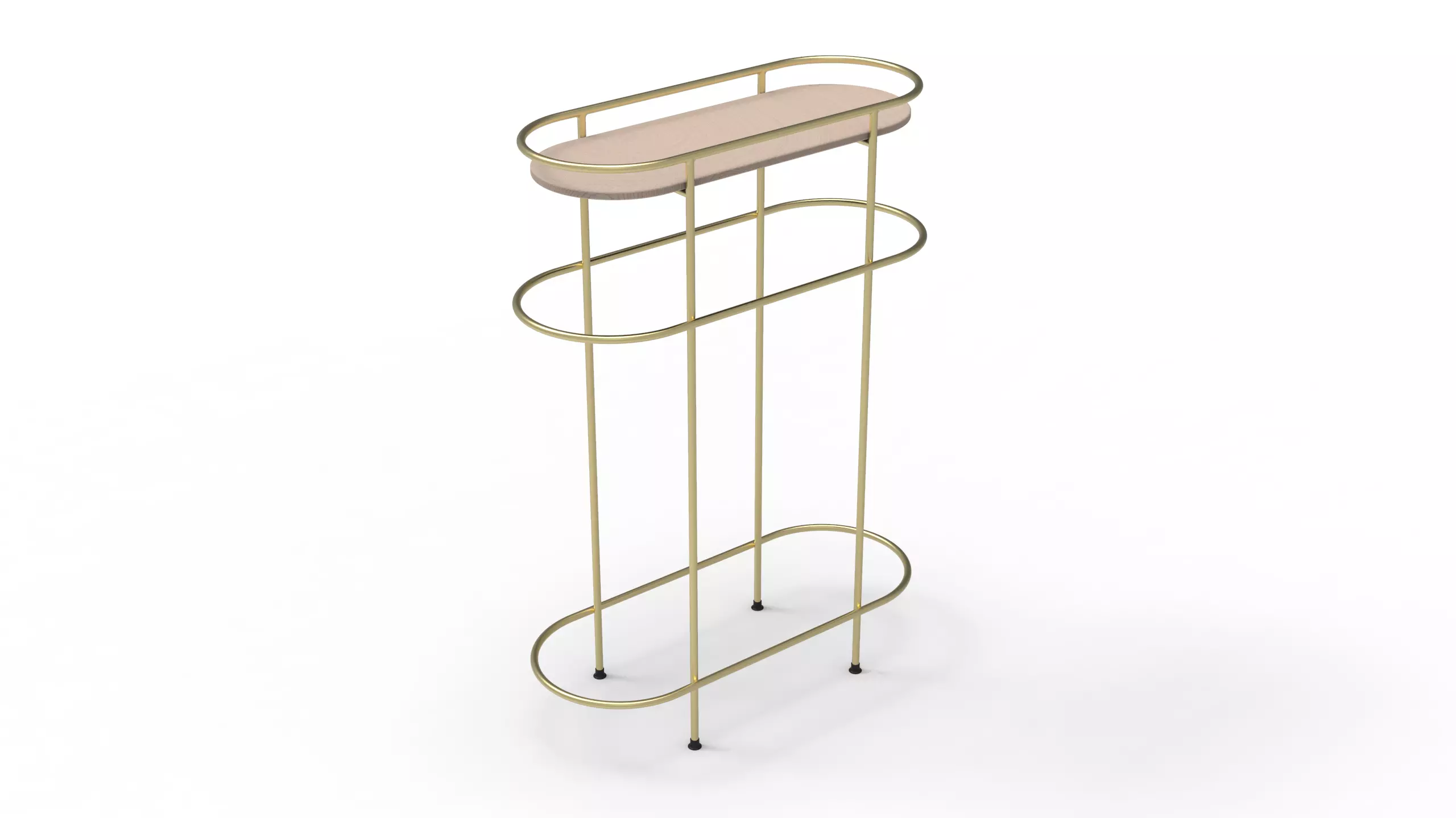 Towel Rail 3D model_0