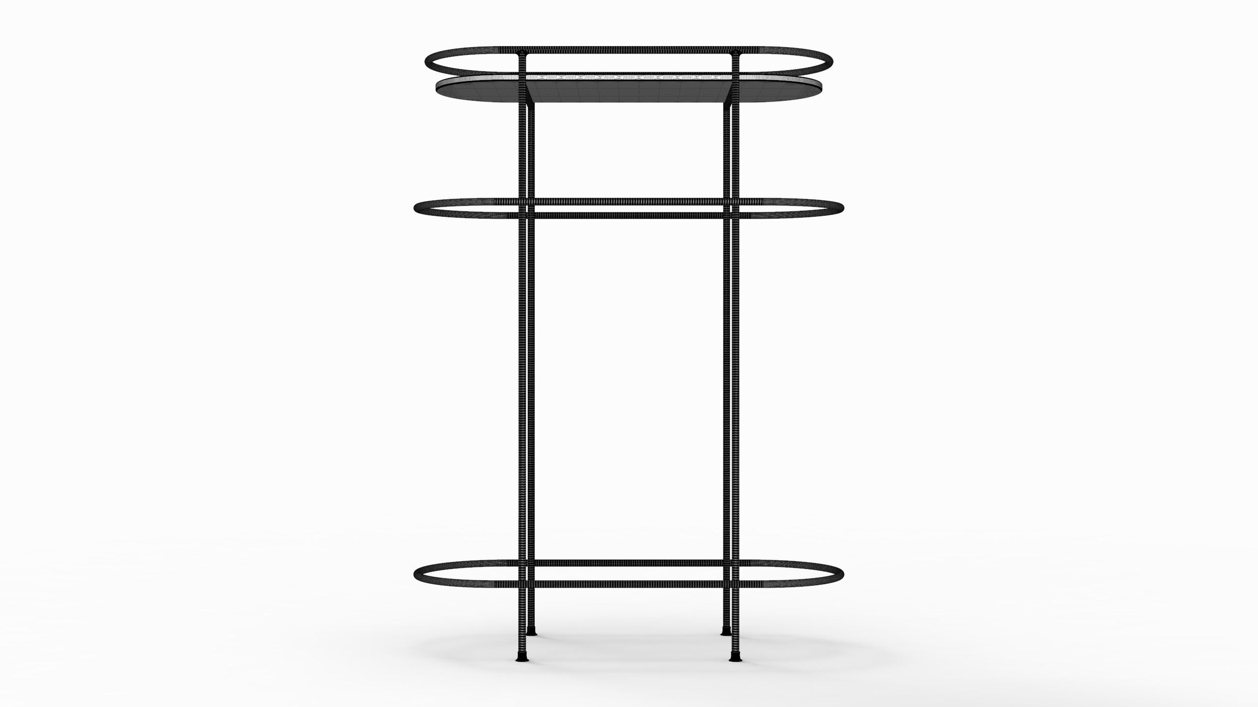 Towel Rail 3D model_11