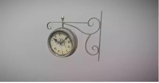 Wall Clock 3D model