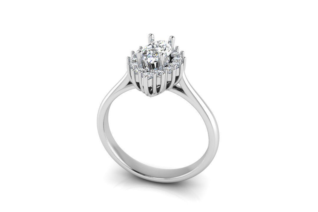 Cluster Rings Collection 3D print model_14