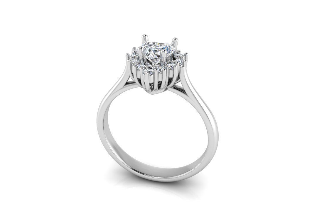 Cluster Rings Collection 3D print model_10