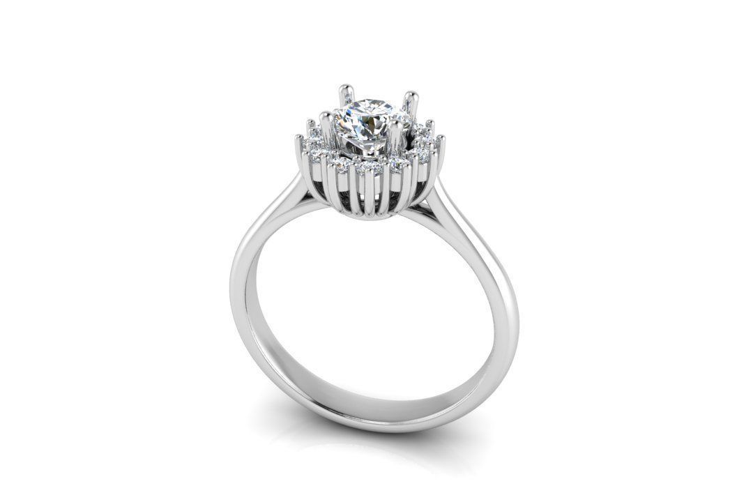 Cluster Rings Collection 3D print model_26