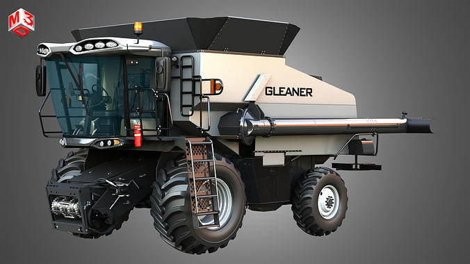 S96 - Combine Harvester - without Harvester Header 3D model