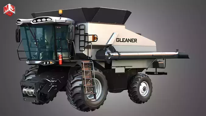 S96 - Combine Harvester - without Harvester Header 3D model
