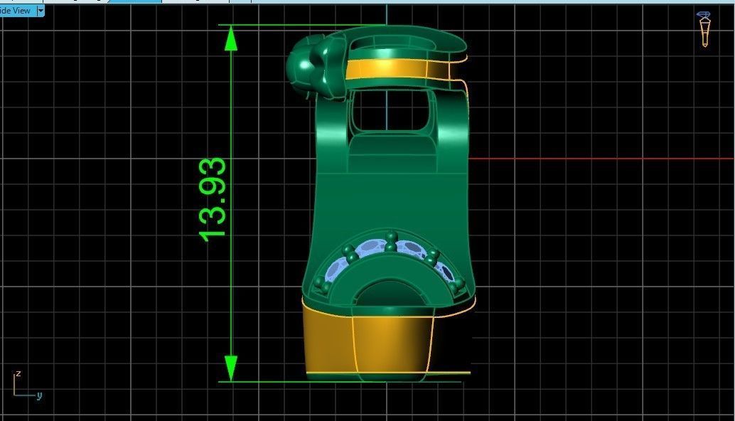  stylish pendant shoe  enamel women sandals with diamonds 439 3D print model_24