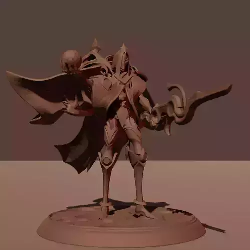 JHIN DARK COSMIC 3D print model