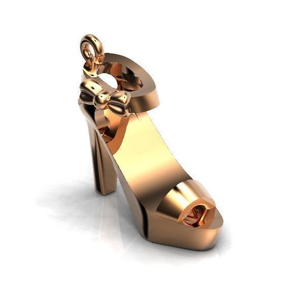 fashionable stylish pendant women shoe sandals 439  3D print model_20