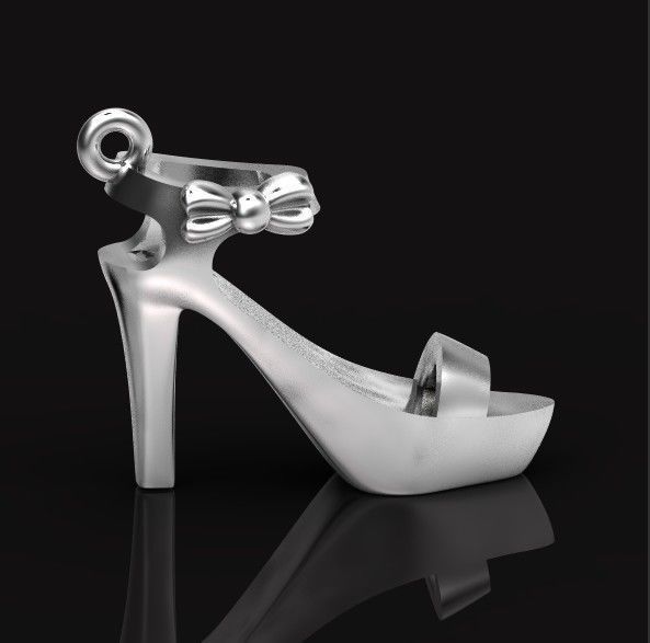 fashionable stylish pendant women shoe sandals 439  3D print model_31