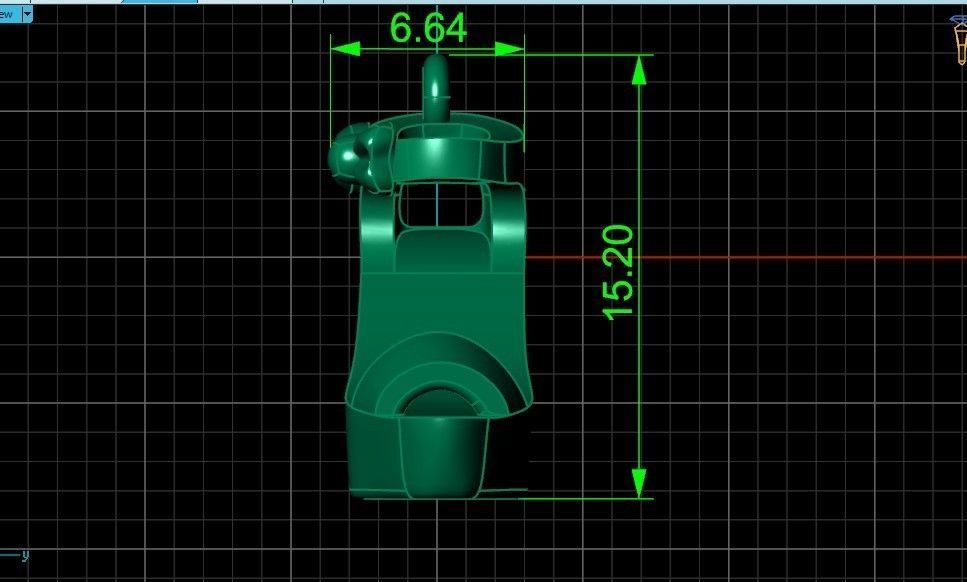 fashionable stylish pendant women shoe sandals 439  3D print model_6