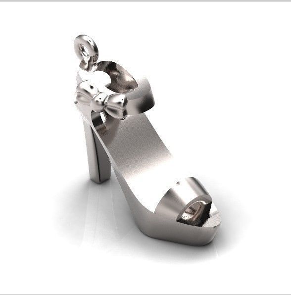 fashionable stylish pendant women shoe sandals 439  3D print model_22