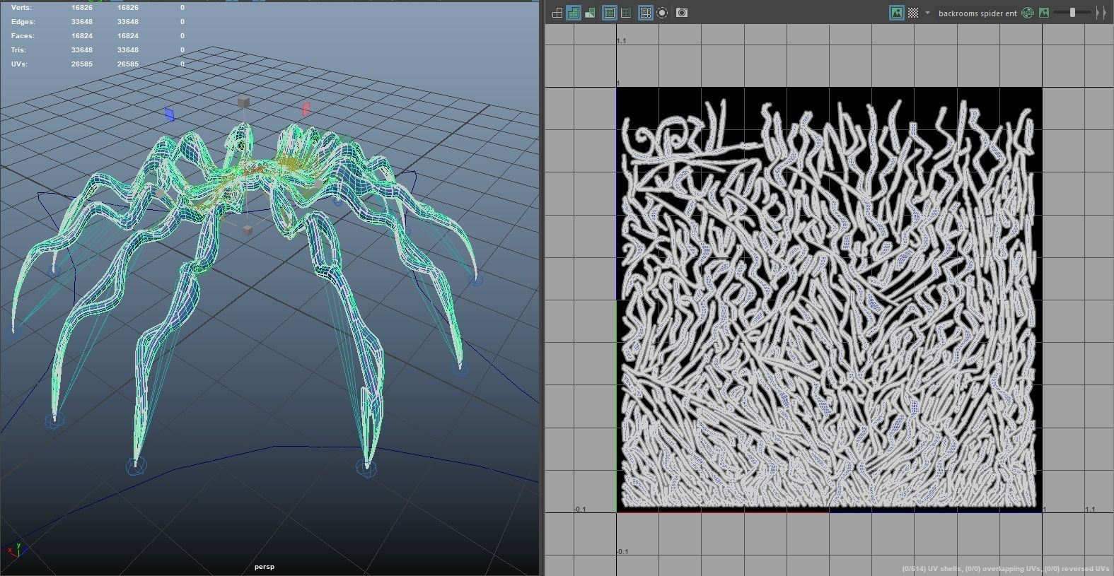 Spider Entity from the Backrooms 3D model_11
