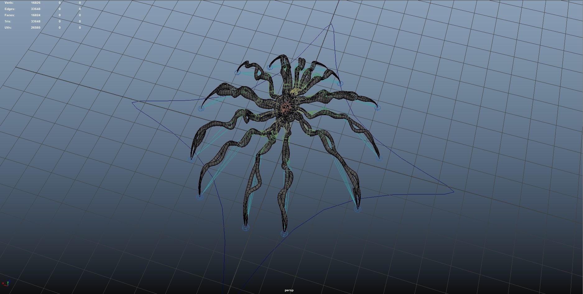 Spider Entity from the Backrooms 3D model_15