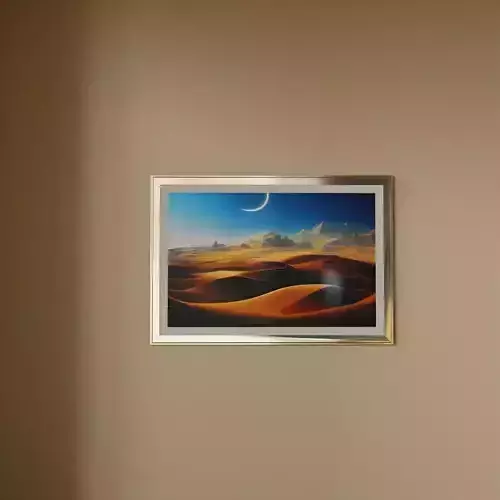 Framed Artwork Surrealist Landscape 4