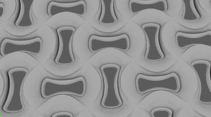 3d panel for walls Free 3D model_3